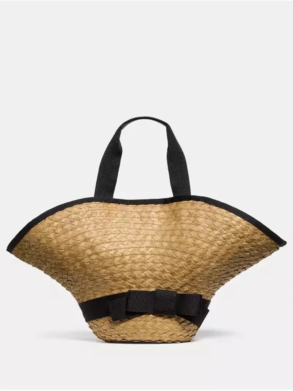 Kate Spade New York Solei Straw Sun Hat Tote Bag Natural Multi